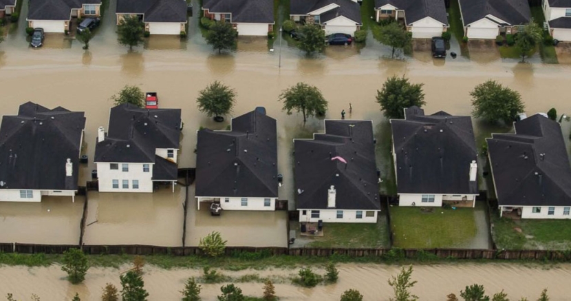 Hurricane Harvey Flood Damage